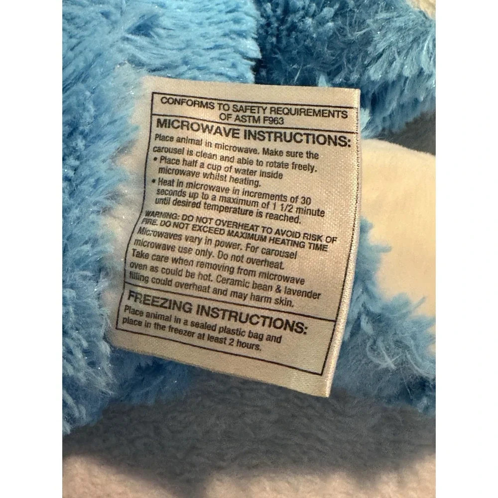 Cozy Hugs Microwavable Weighted Hippo Stuffed Animal Lavender Scented